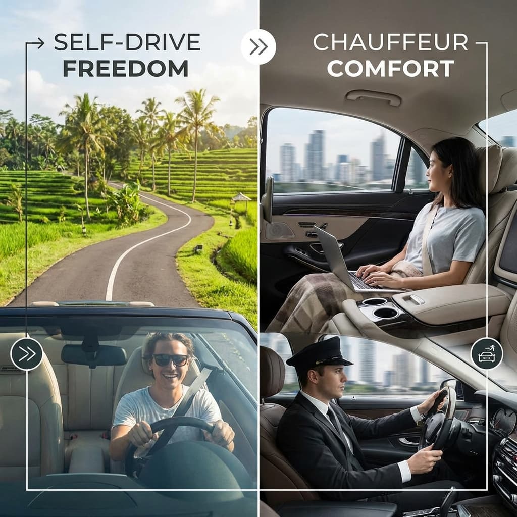 Keuntungan Sewa Mobil Lepas Kunci vs Dengan Sopir