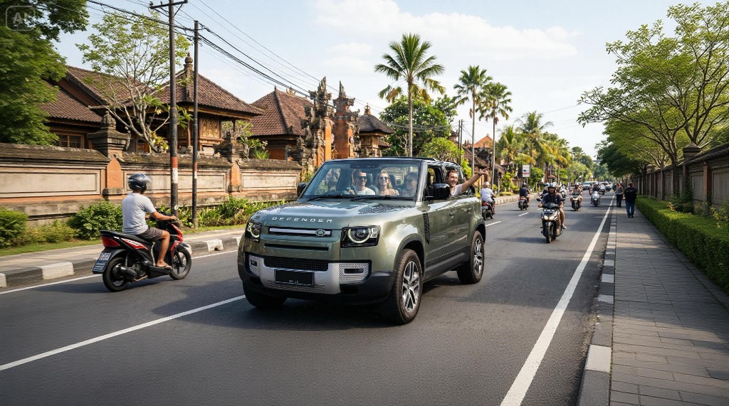 Scenic Bali Drive